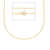 Herren Halskette in 18 Karat Gold in Gelbgold - MFP040GG